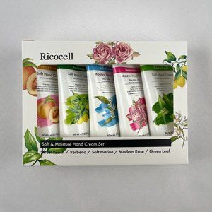 Ricocell Hand Cream Moisturizer Hand Lotion Natural Formula 5 Pack